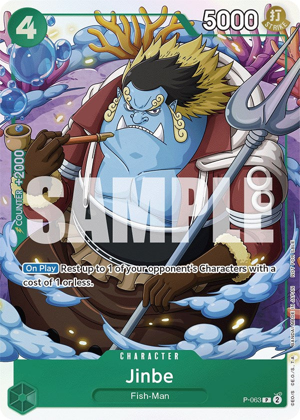 Jinbe (Event Pack Vol. 4) [One Piece Promotion Cards] | Fandemonia Ltd