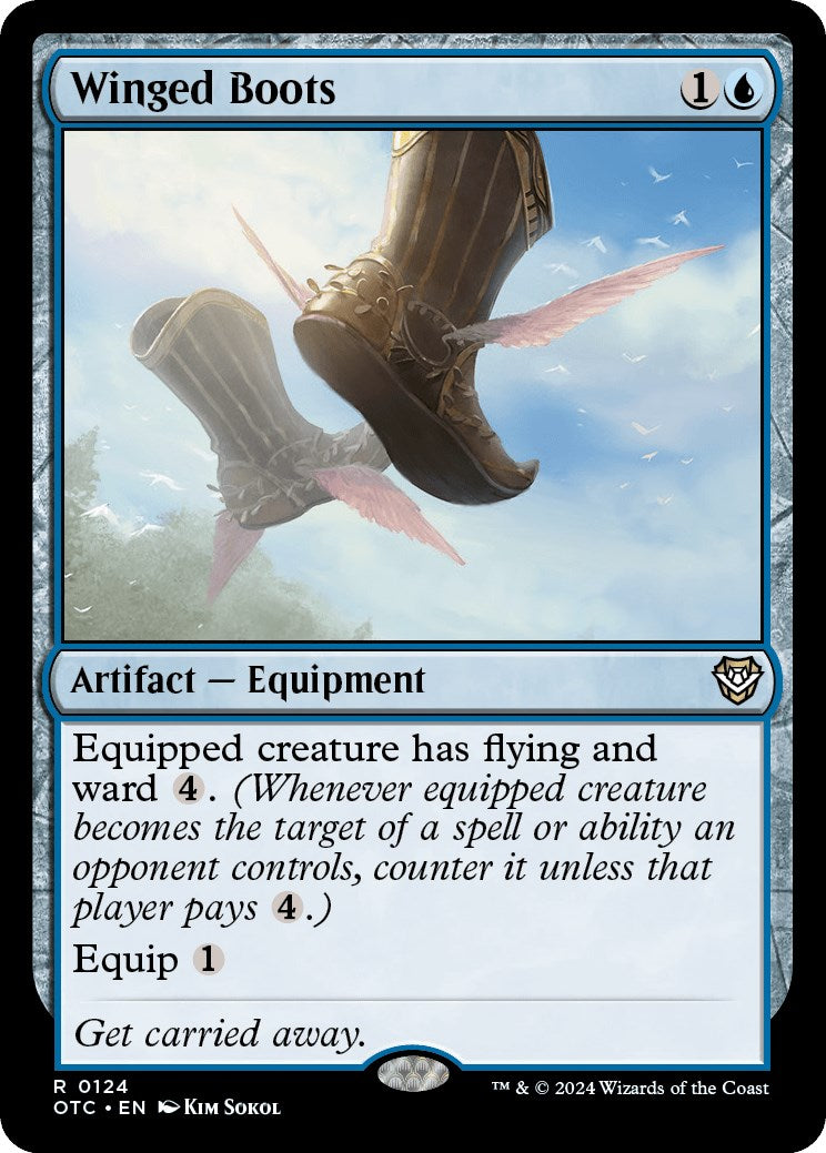 Winged Boots [Outlaws of Thunder Junction Commander] | Fandemonia Ltd