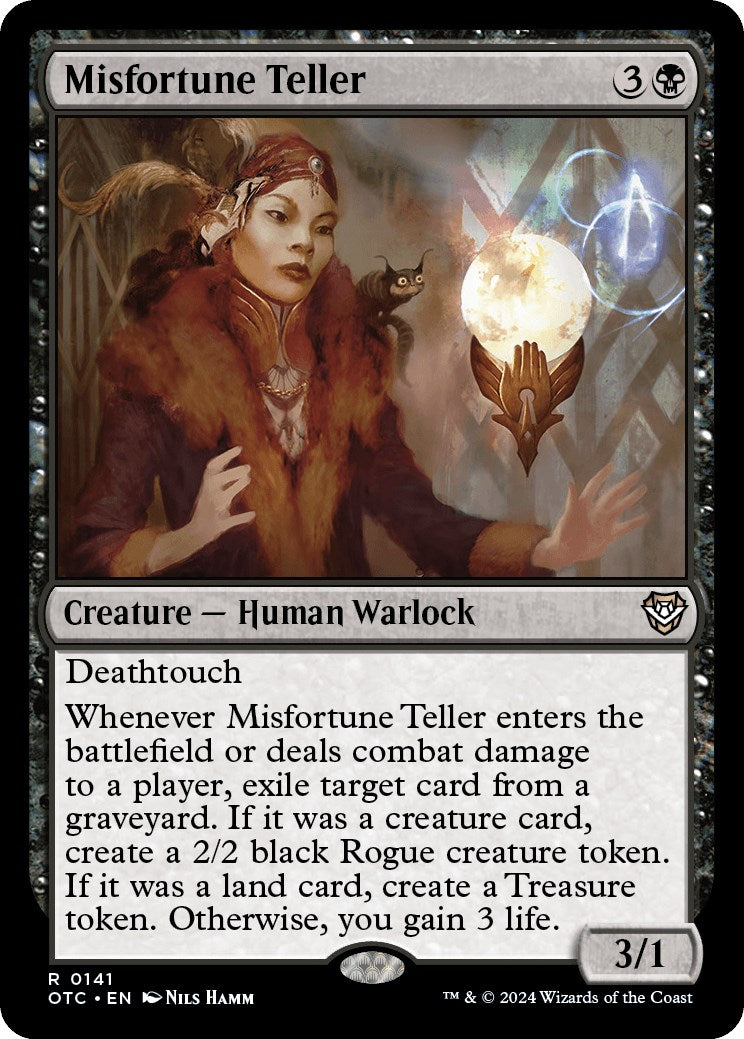 Misfortune Teller [Outlaws of Thunder Junction Commander] | Fandemonia Ltd