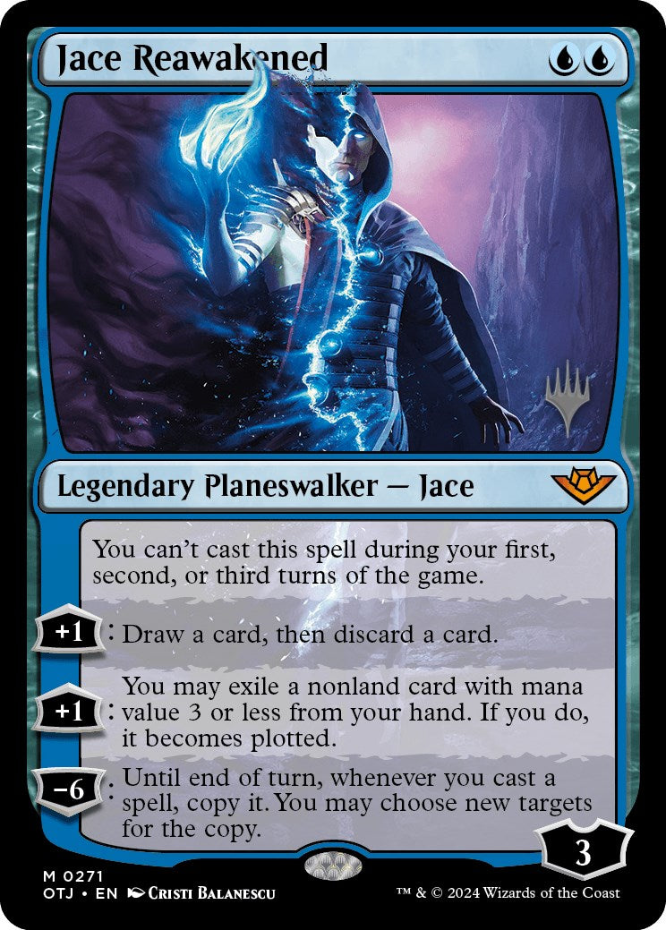 Jace Reawakened (Promo Pack) [Outlaws of Thunder Junction Promos] | Fandemonia Ltd