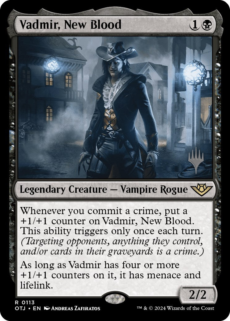 Vadmir, New Blood (Promo Pack) [Outlaws of Thunder Junction Promos] | Fandemonia Ltd