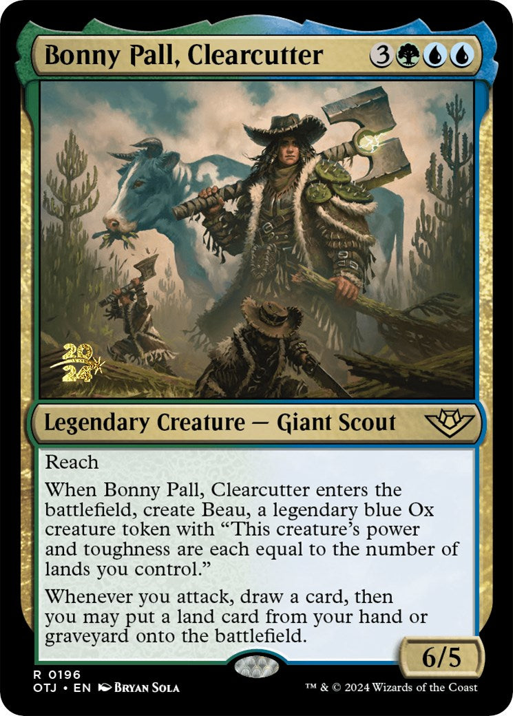 Bonny Pall, Clearcutter [Outlaws of Thunder Junction Prerelease Promos] | Fandemonia Ltd