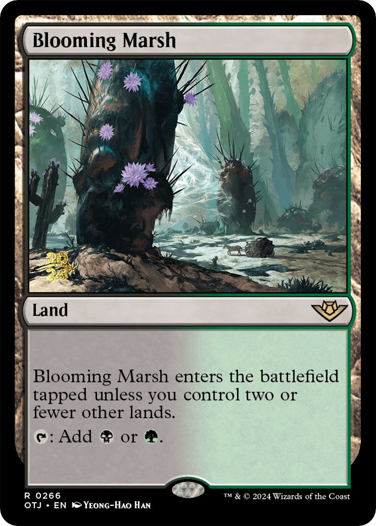 Blooming Marsh (OTJ) [Outlaws of Thunder Junction Prerelease Promos] | Fandemonia Ltd