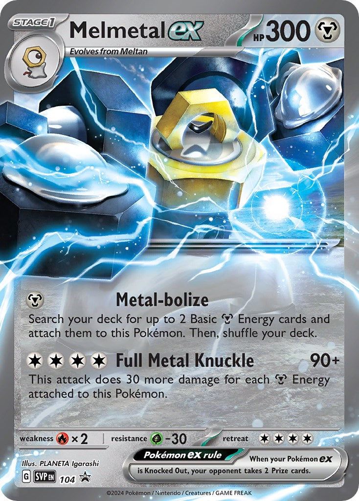 Melmetal ex (104) [Scarlet & Violet: Black Star Promos] | Fandemonia Ltd