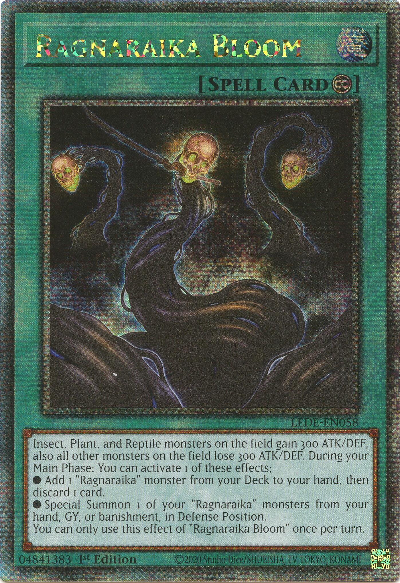 Ragnaraika Bloom (Quarter Century Secret Rare) [LEDE-EN058] Quarter Century Secret Rare | Fandemonia Ltd