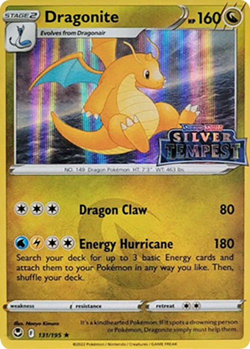 Dragonite (131/195) (Silver Tempest Stamped) [Sword & Shield: Silver Tempest] | Fandemonia Ltd