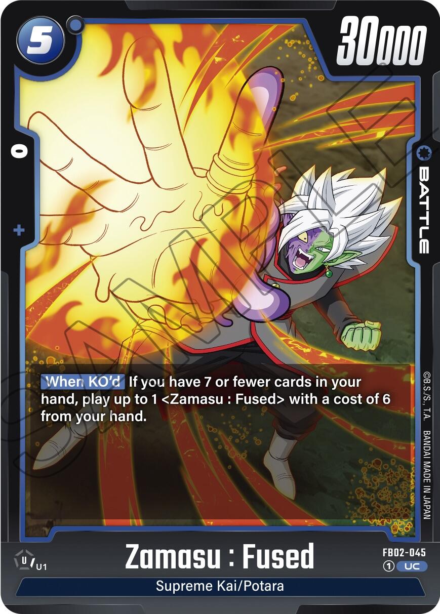 Zamasu : Fused (FB02-045) [Blazing Aura] | Fandemonia Ltd