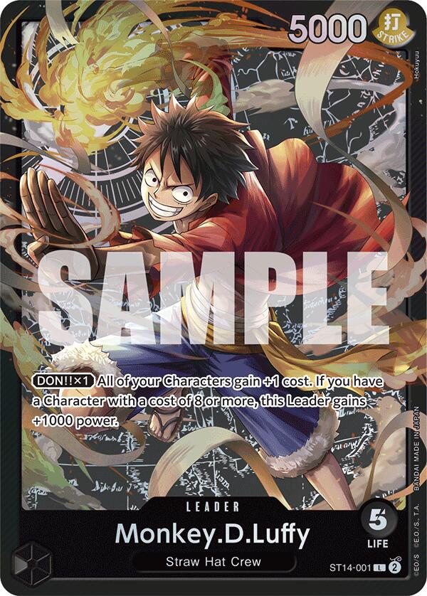 Monkey.D.Luffy (001) [Starter Deck: 3D2Y] | Fandemonia Ltd