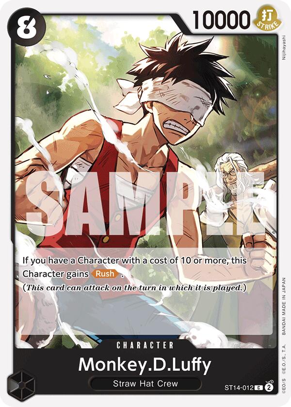 Monkey.D.Luffy (012) [Starter Deck: 3D2Y] | Fandemonia Ltd