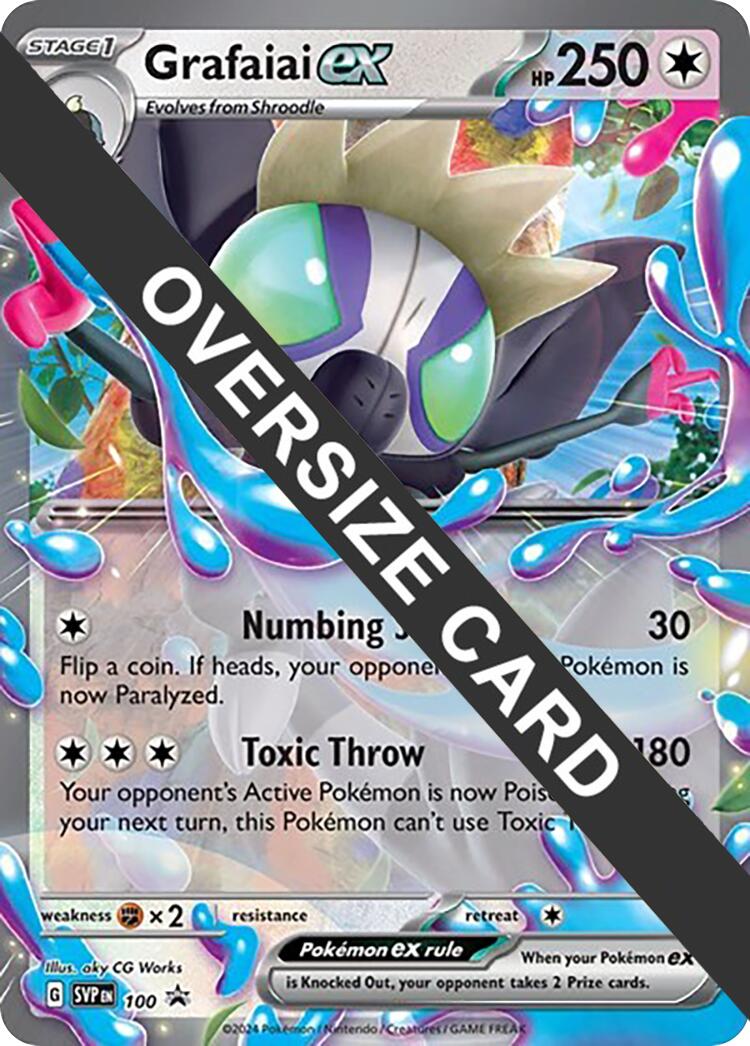 Grafaiai ex (100) (Jumbo Card) [Scarlet & Violet: Black Star Promos] | Fandemonia Ltd