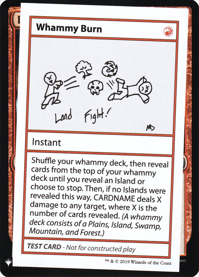 Whammy Burn [Mystery Booster Playtest Cards] | Fandemonia Ltd