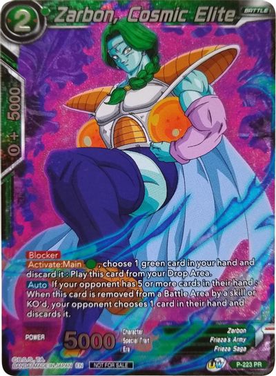 Zarbon, Cosmic Elite (Player's Choice) (P-223) [Promotion Cards] | Fandemonia Ltd