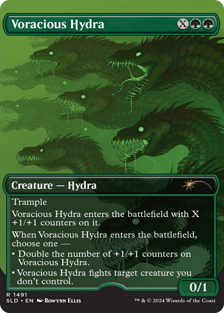 Voracious Hydra (Rainbow Foil) [Secret Lair Drop Series] | Fandemonia Ltd