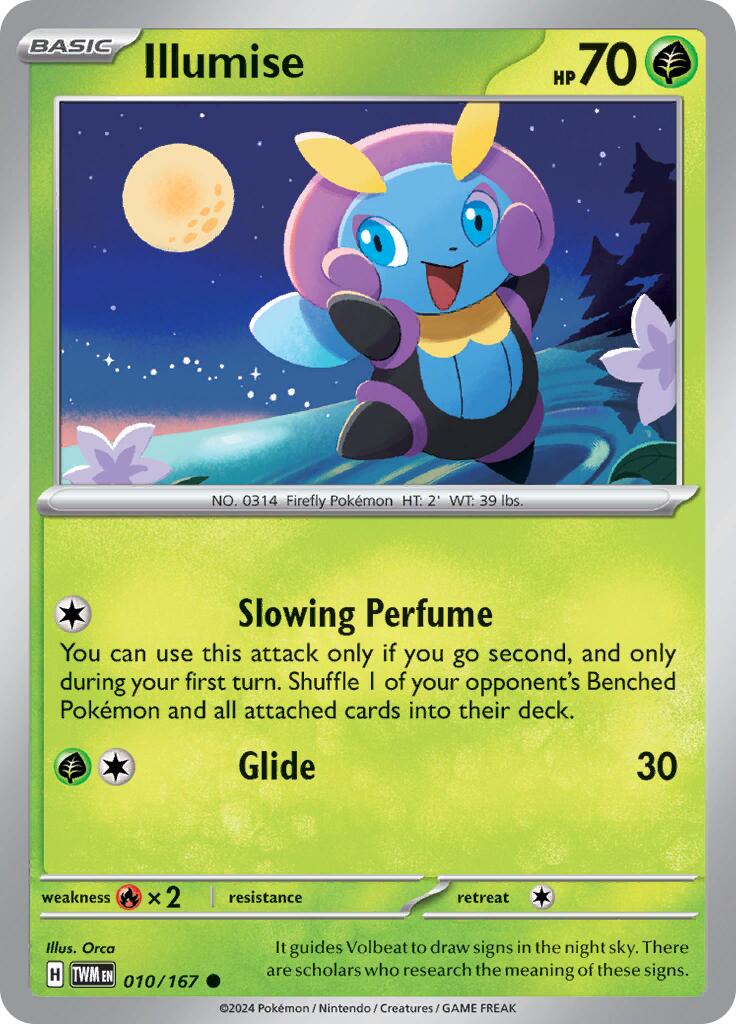 Illumise (010/167) [Scarlet & Violet: Twilight Masquerade] | Fandemonia Ltd