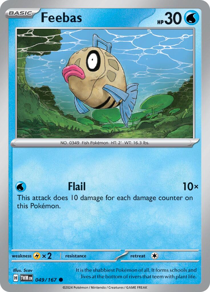 Feebas (049/167) [Scarlet & Violet: Twilight Masquerade] | Fandemonia Ltd