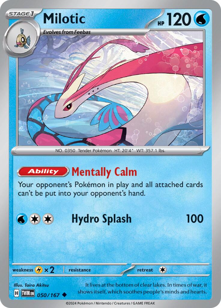 Milotic (050/167) [Scarlet & Violet: Twilight Masquerade] | Fandemonia Ltd