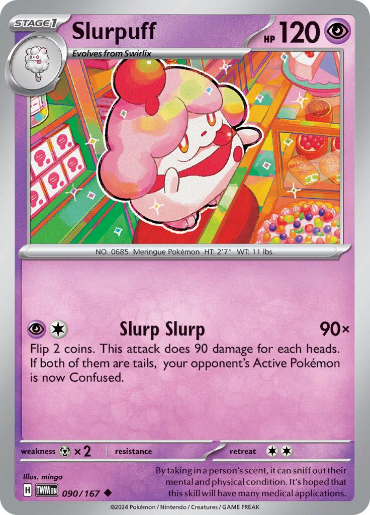 Slurpuff (090/167) [Scarlet & Violet: Twilight Masquerade] | Fandemonia Ltd