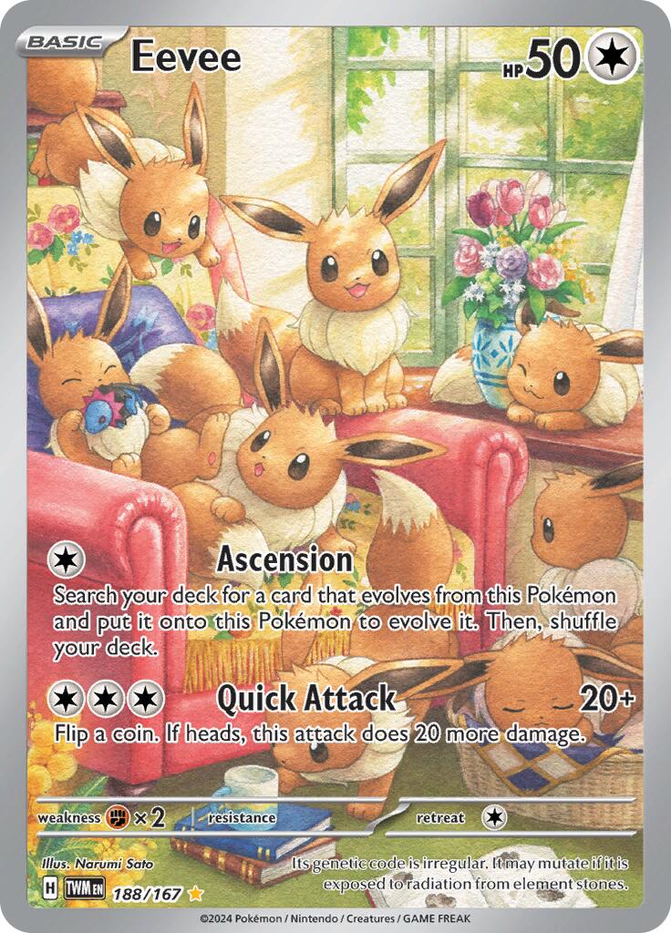 Eevee (188/167) [Scarlet & Violet: Twilight Masquerade] | Fandemonia Ltd