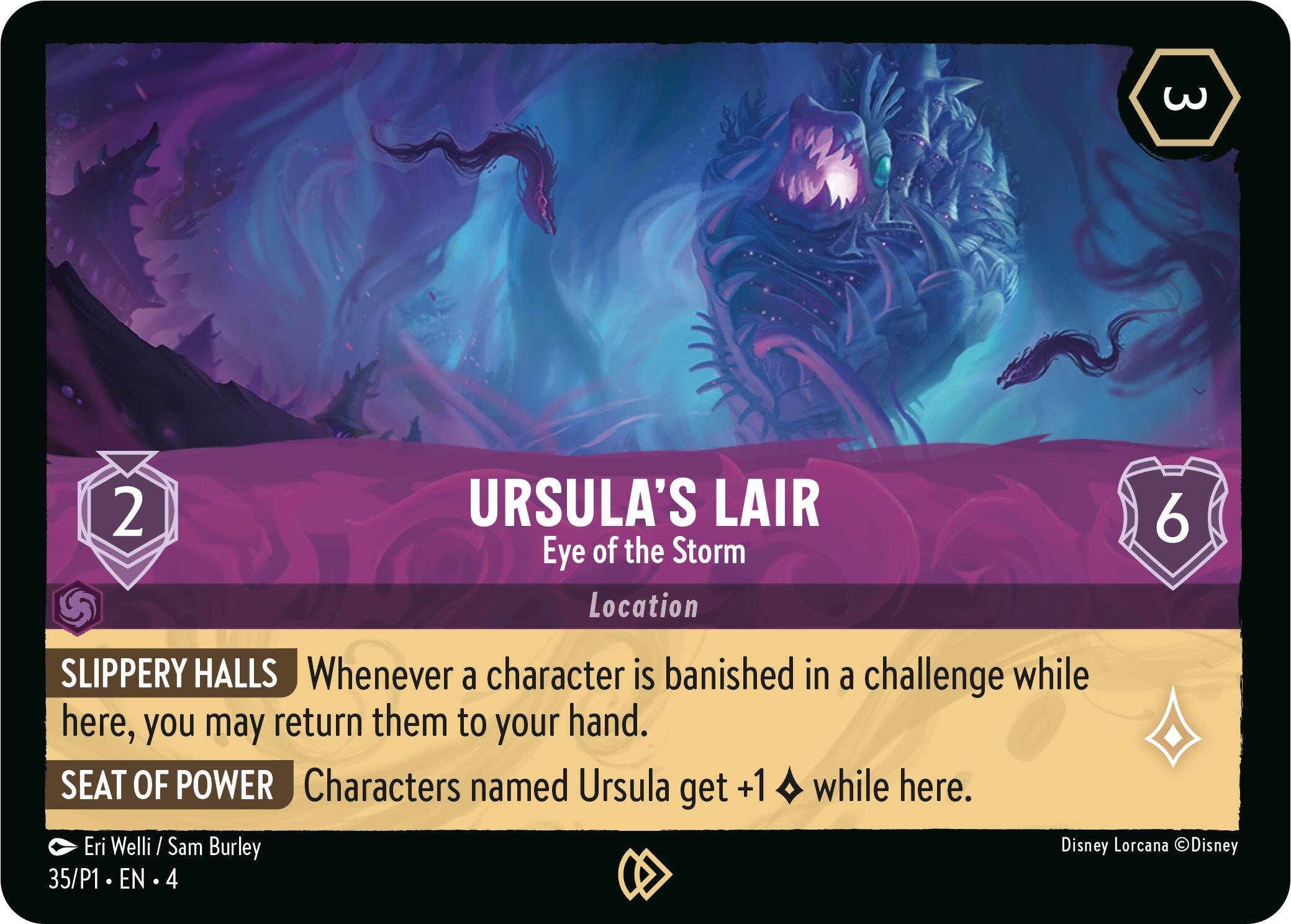 Ursula's Lair - Eye of the Storm (35) [Promo Cards] | Fandemonia Ltd