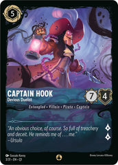 Captain Hook - Devious Duelist (3/31) [Illumineer's Quest: Deep Trouble] | Fandemonia Ltd