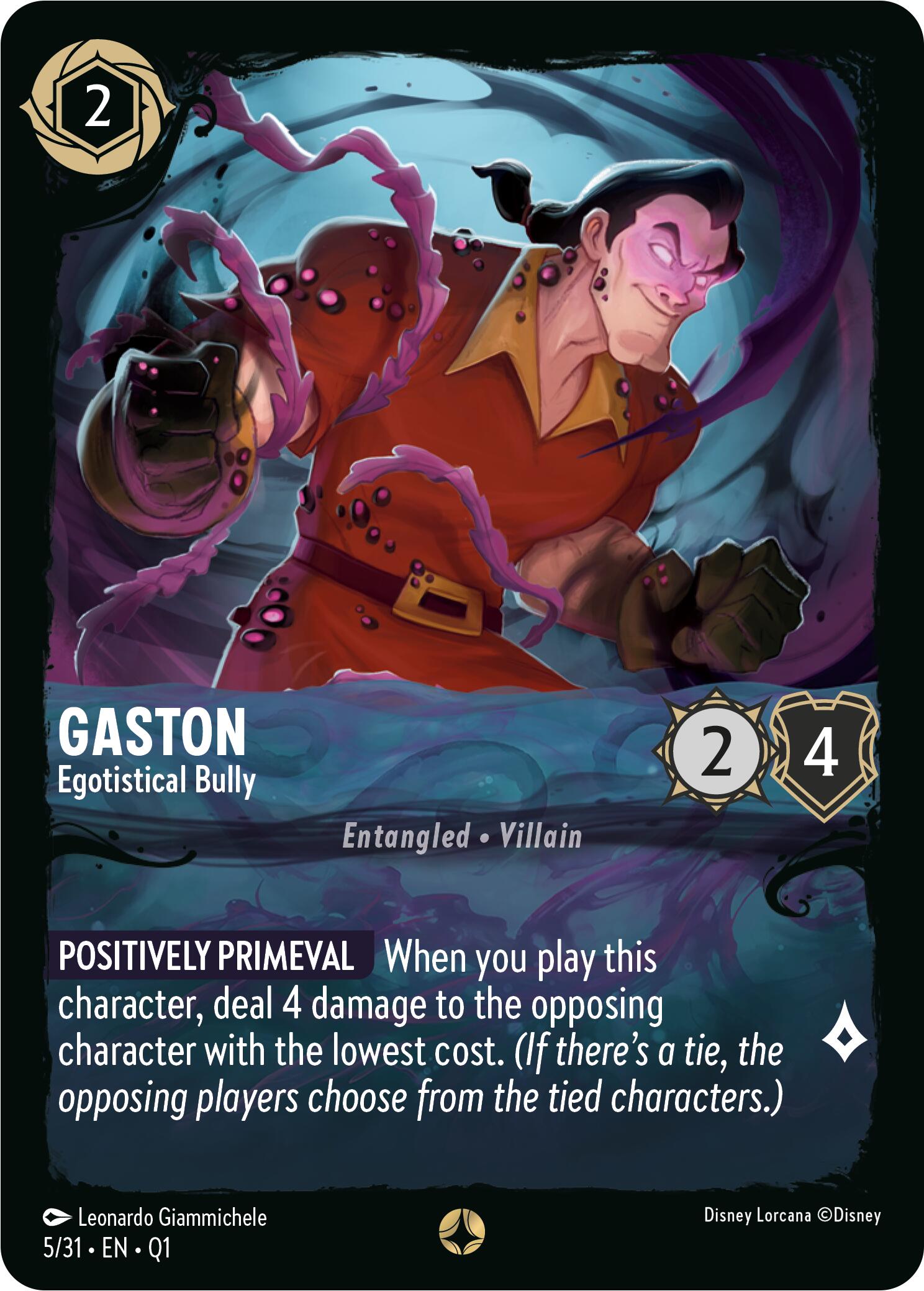 Gaston - Egotistical Bully (5/31) [Illumineer's Quest: Deep Trouble] | Fandemonia Ltd