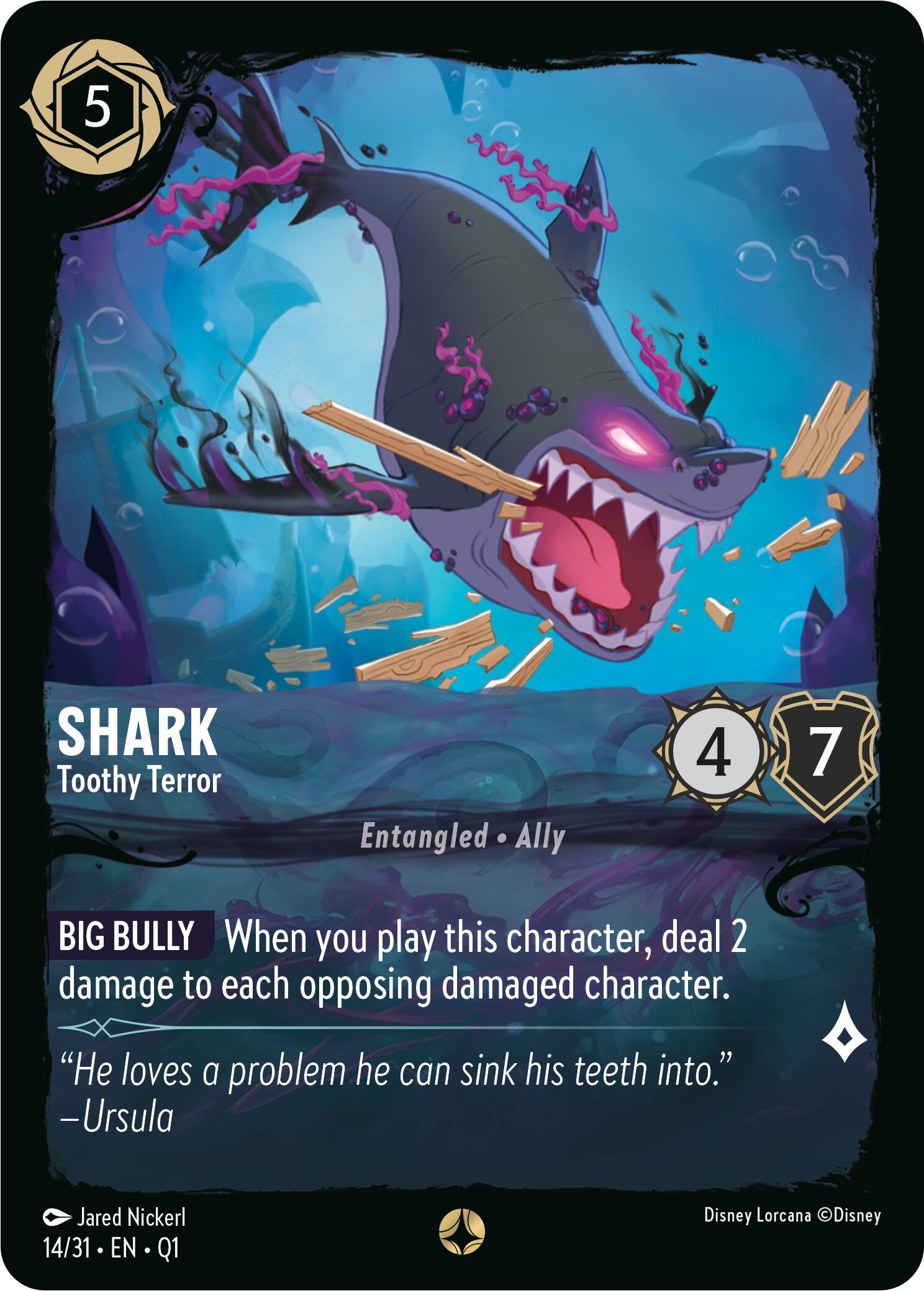 Shark - Toothy Terror (14/31) [Illumineer's Quest: Deep Trouble] | Fandemonia Ltd