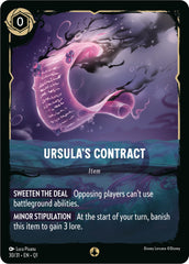 Ursula's Contract (30/31) [Illumineer's Quest: Deep Trouble] | Fandemonia Ltd