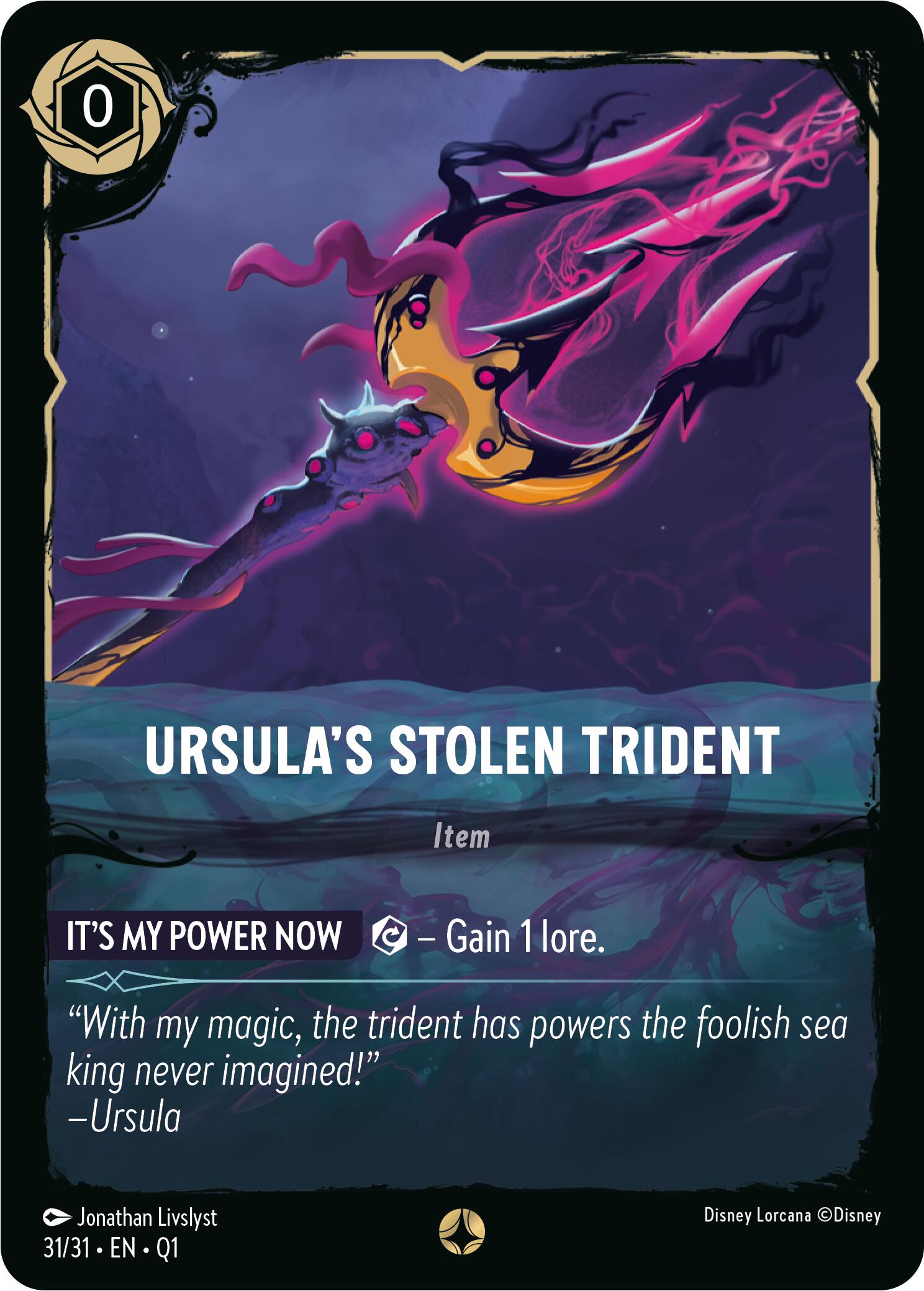 Ursula's Stolen Trident (31/31) [Illumineer's Quest: Deep Trouble] | Fandemonia Ltd