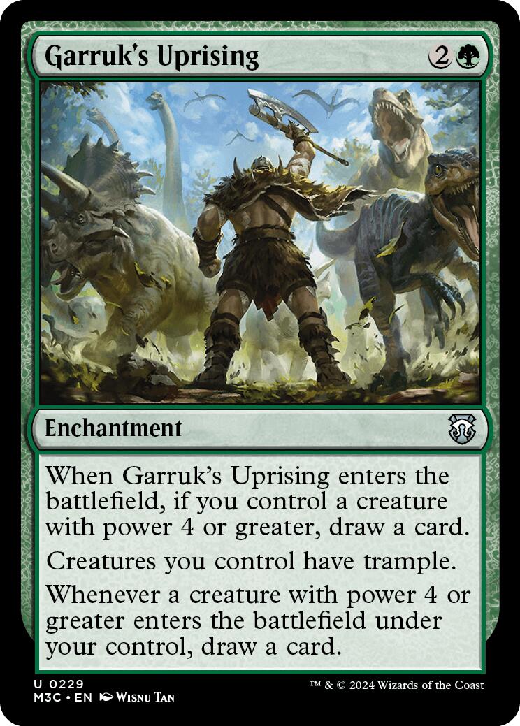 Garruk's Uprising [Modern Horizons 3 Commander] | Fandemonia Ltd