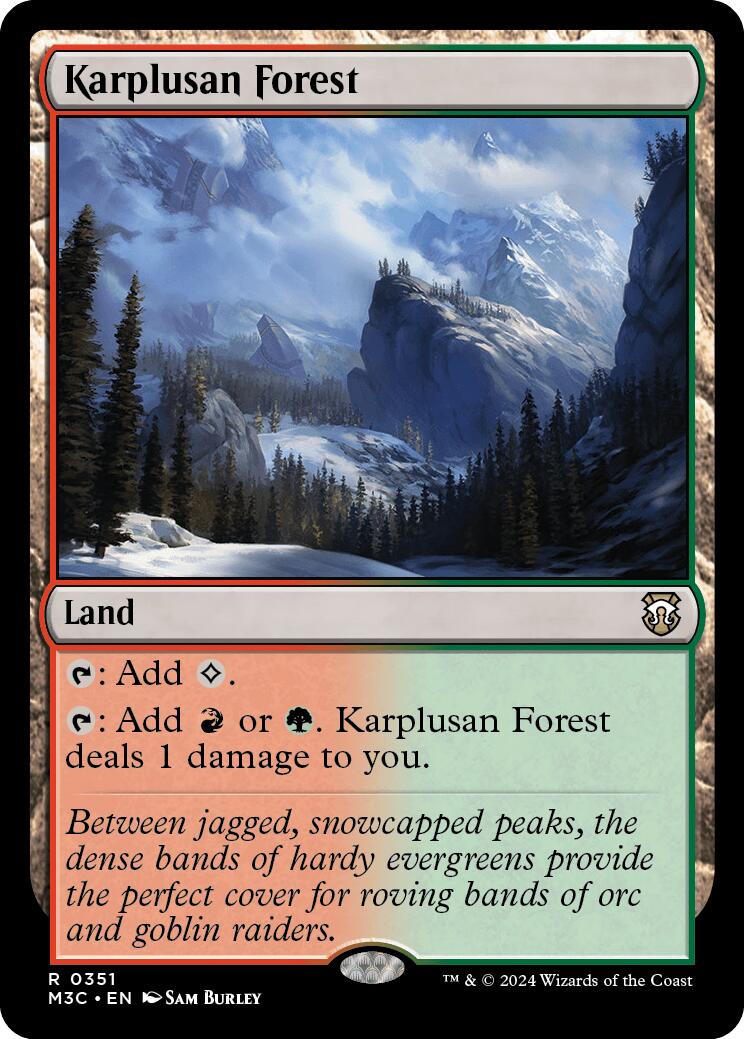 Karplusan Forest [Modern Horizons 3 Commander] | Fandemonia Ltd