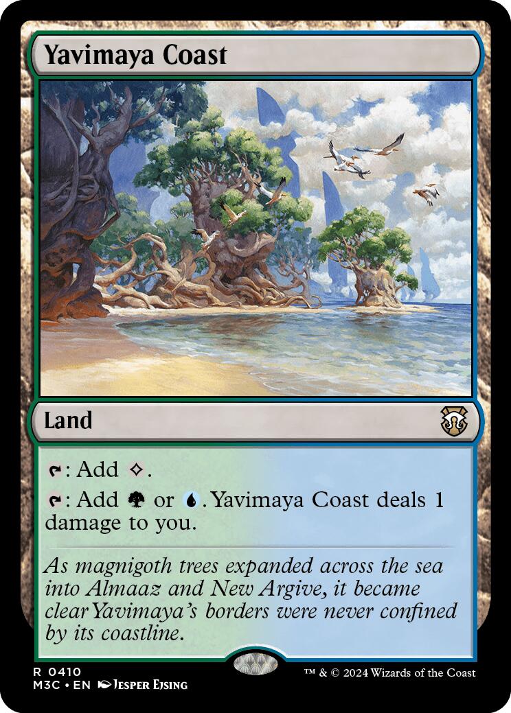 Yavimaya Coast [Modern Horizons 3 Commander] | Fandemonia Ltd