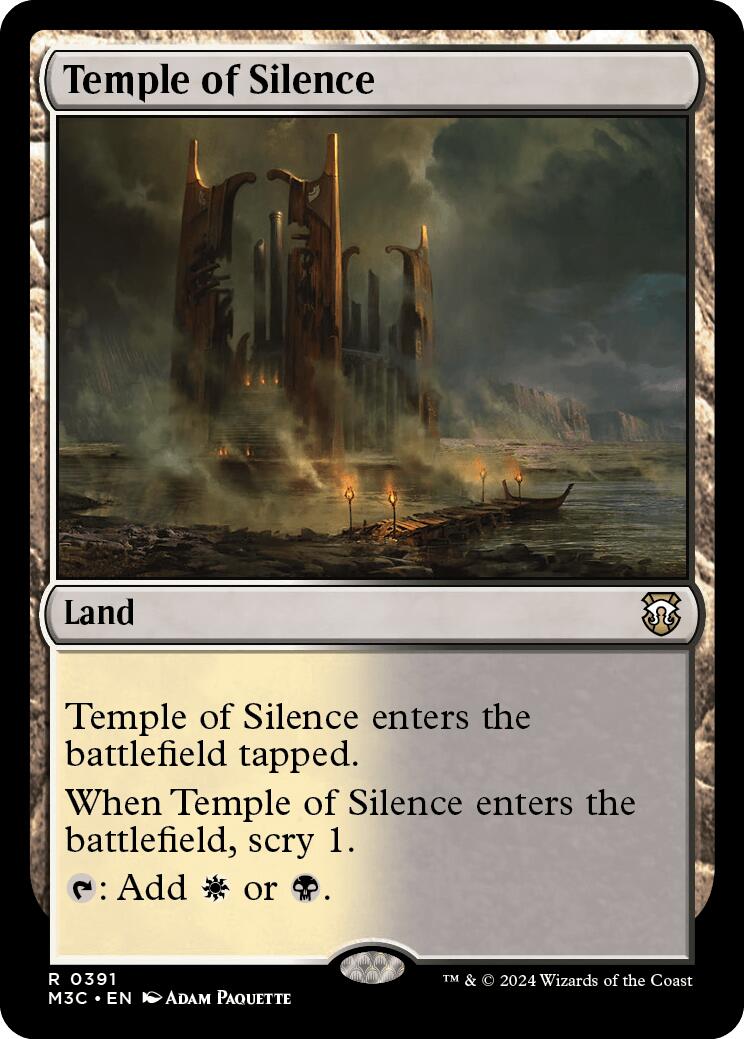 Temple of Silence [Modern Horizons 3 Commander] | Fandemonia Ltd