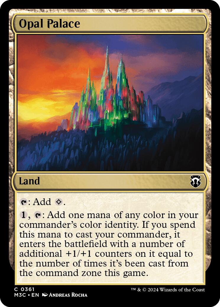 Opal Palace [Modern Horizons 3 Commander] | Fandemonia Ltd