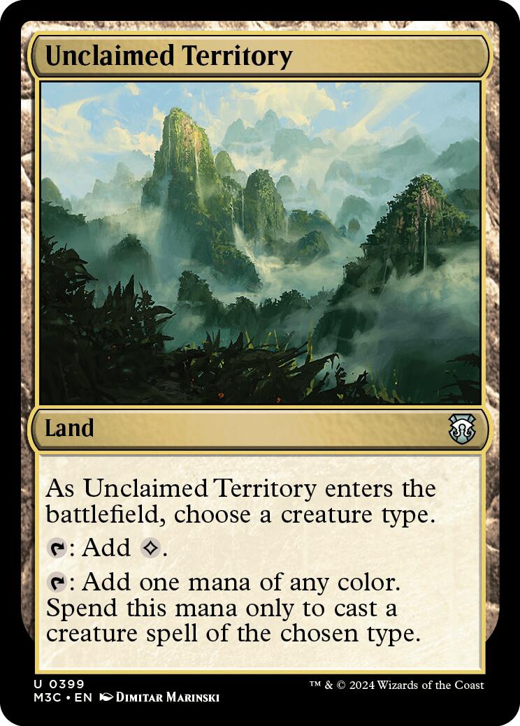 Unclaimed Territory [Modern Horizons 3 Commander] | Fandemonia Ltd