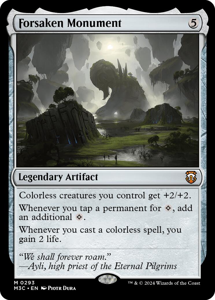 Forsaken Monument [Modern Horizons 3 Commander] | Fandemonia Ltd