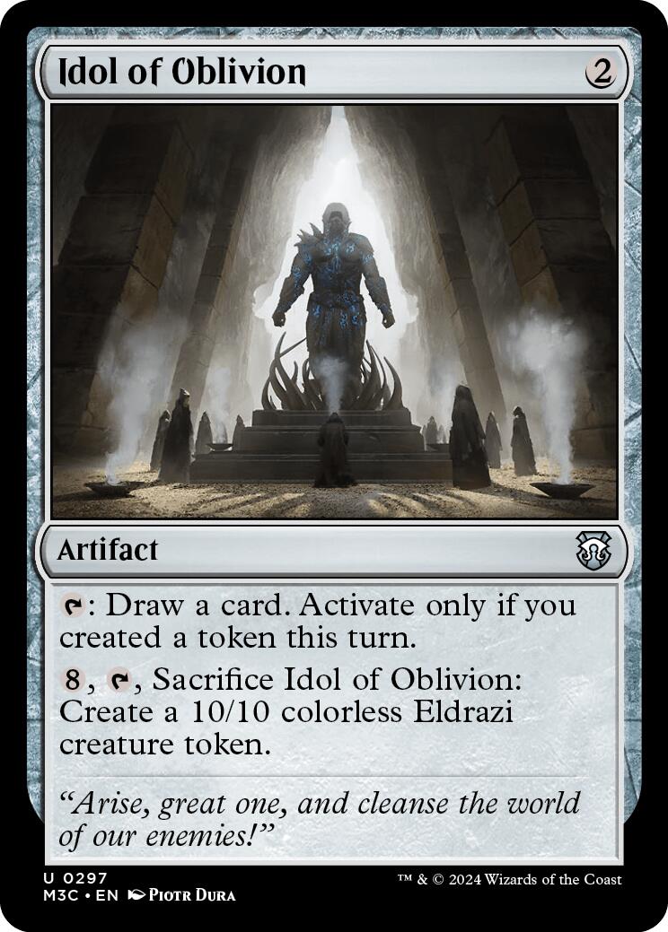 Idol of Oblivion [Modern Horizons 3 Commander] | Fandemonia Ltd