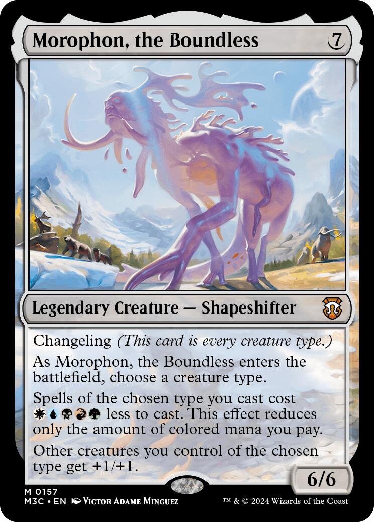 Morophon, the Boundless [Modern Horizons 3 Commander] | Fandemonia Ltd