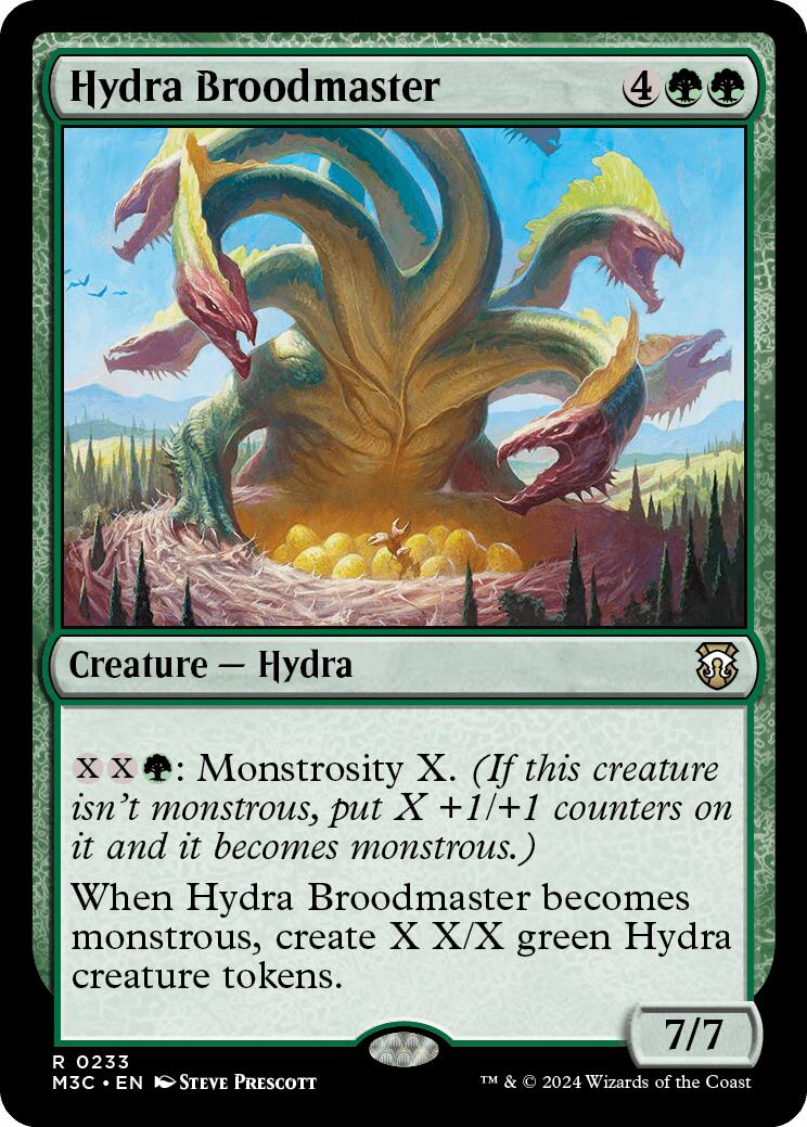 Hydra Broodmaster [Modern Horizons 3 Commander] | Fandemonia Ltd