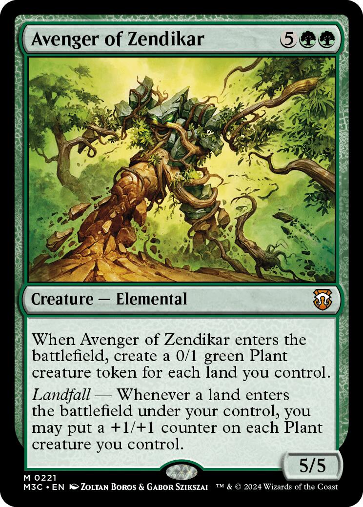 Avenger of Zendikar [Modern Horizons 3 Commander] | Fandemonia Ltd