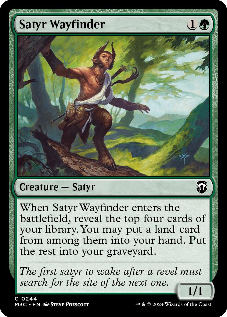 Satyr Wayfinder [Modern Horizons 3 Commander] | Fandemonia Ltd