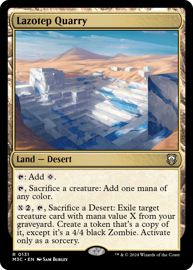 Lazotep Quarry [Modern Horizons 3 Commander] | Fandemonia Ltd