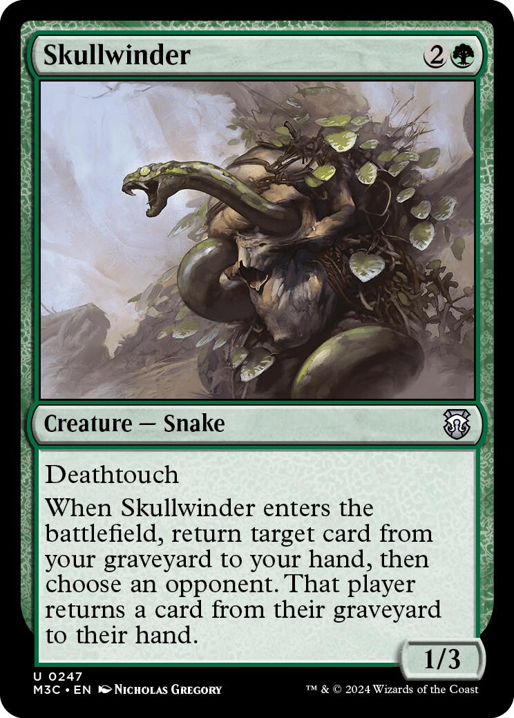 Skullwinder [Modern Horizons 3 Commander] | Fandemonia Ltd