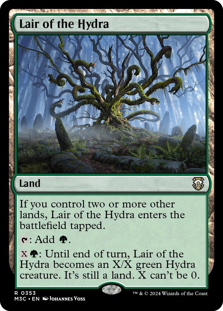 Lair of the Hydra [Modern Horizons 3 Commander] | Fandemonia Ltd