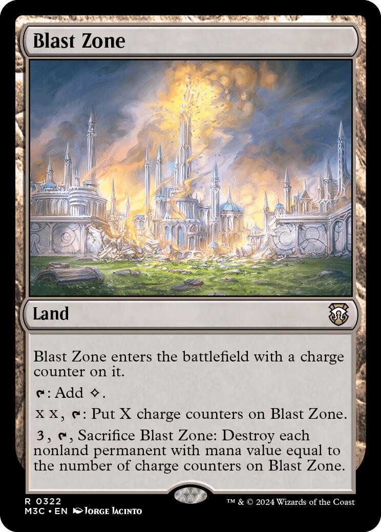 Blast Zone [Modern Horizons 3 Commander] | Fandemonia Ltd