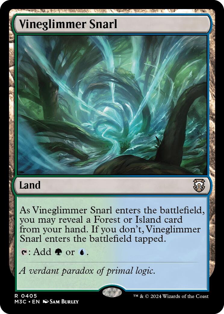 Vineglimmer Snarl [Modern Horizons 3 Commander] | Fandemonia Ltd