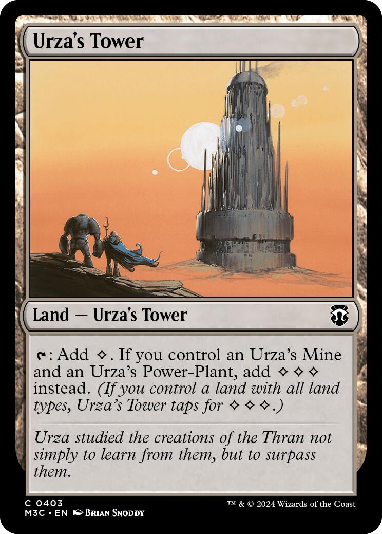 Urza's Tower [Modern Horizons 3 Commander] | Fandemonia Ltd