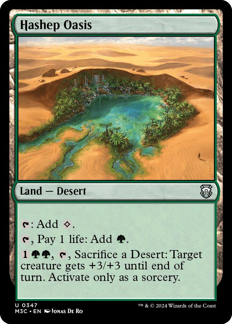 Hashep Oasis [Modern Horizons 3 Commander] | Fandemonia Ltd