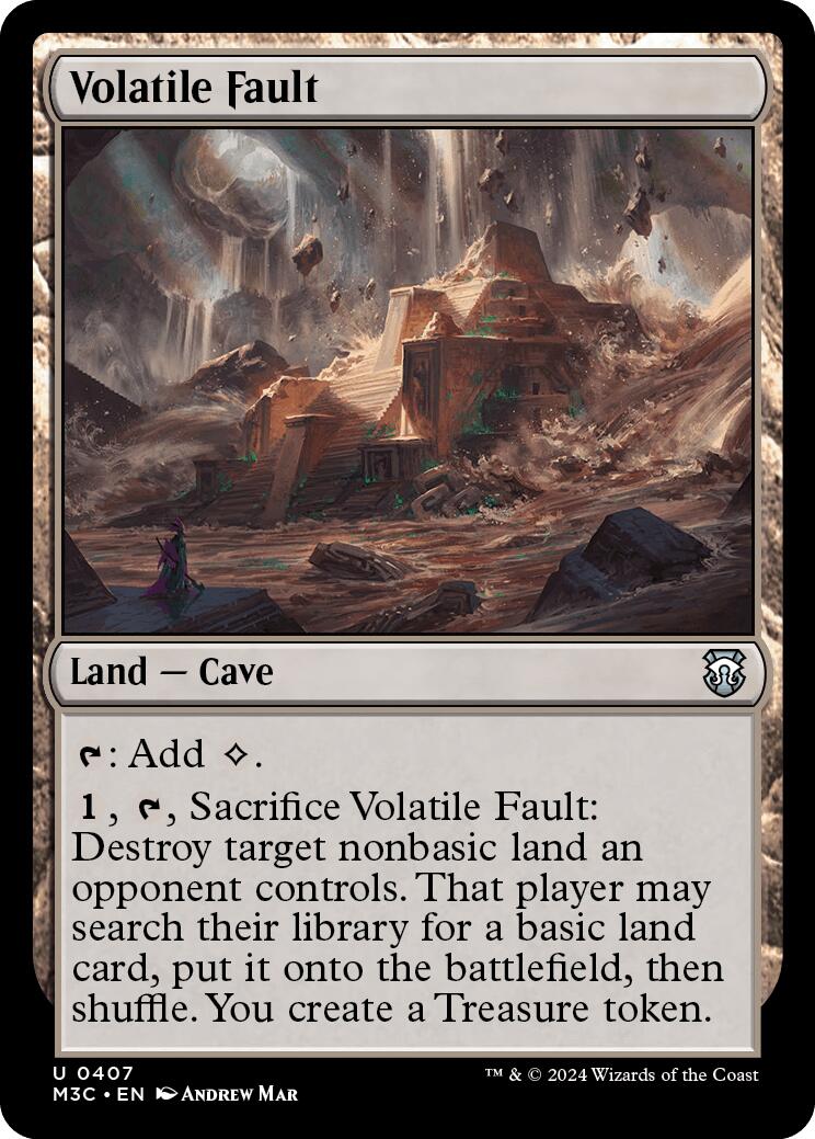 Volatile Fault [Modern Horizons 3 Commander] | Fandemonia Ltd