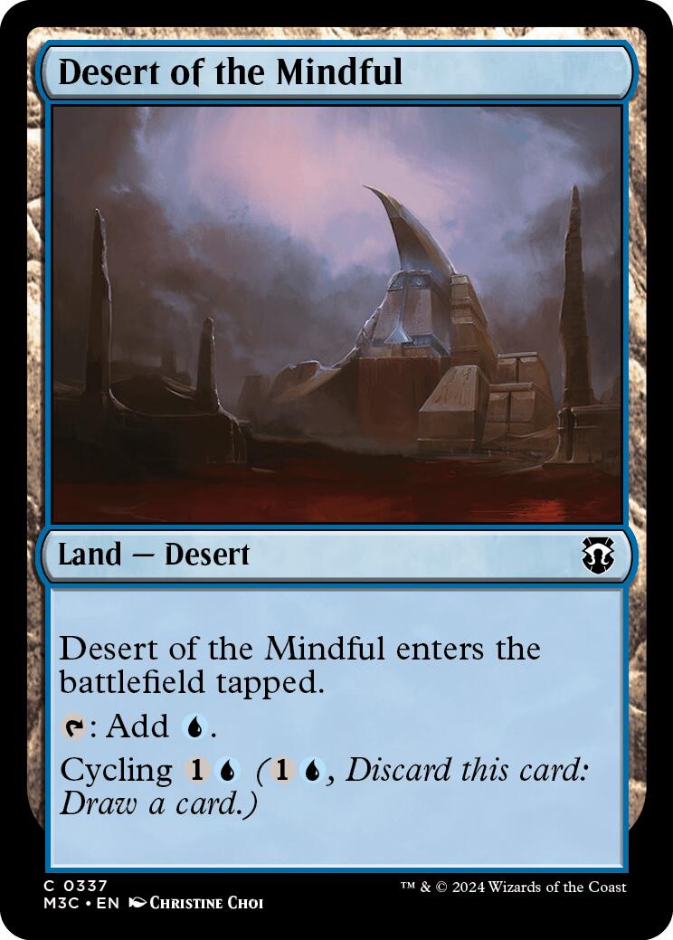 Desert of the Mindful [Modern Horizons 3 Commander] | Fandemonia Ltd