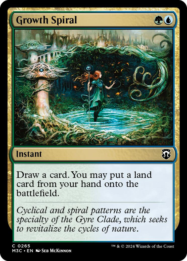 Growth Spiral [Modern Horizons 3 Commander] | Fandemonia Ltd